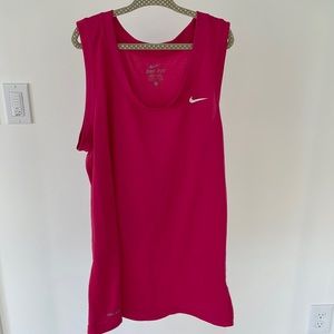 Pink Nike Dri-Fit Tank Top size S